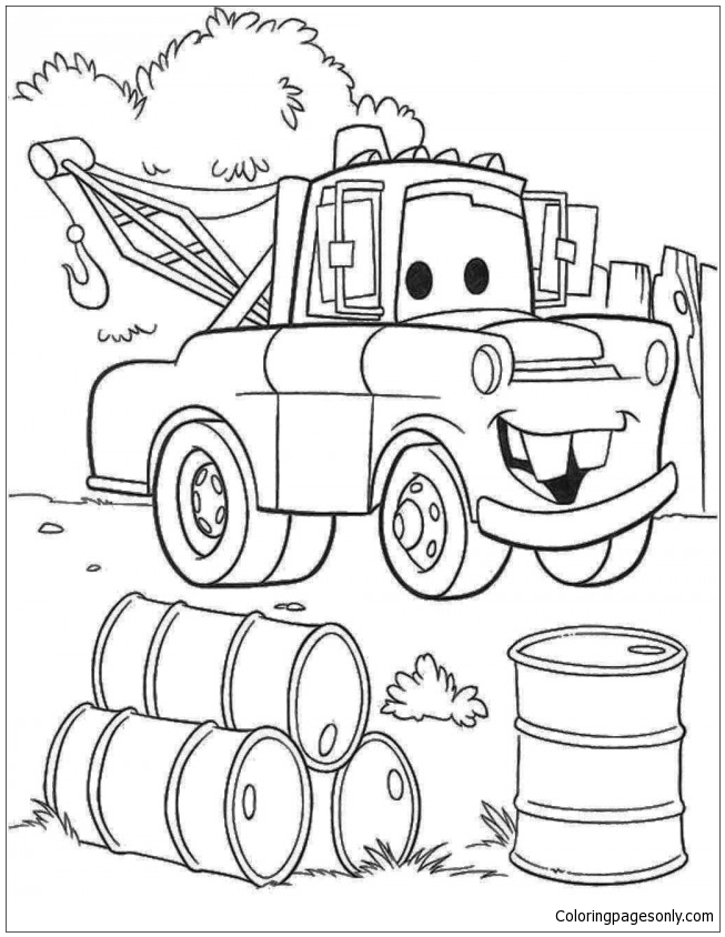 90 Printable Disney Cars Coloring Book 27