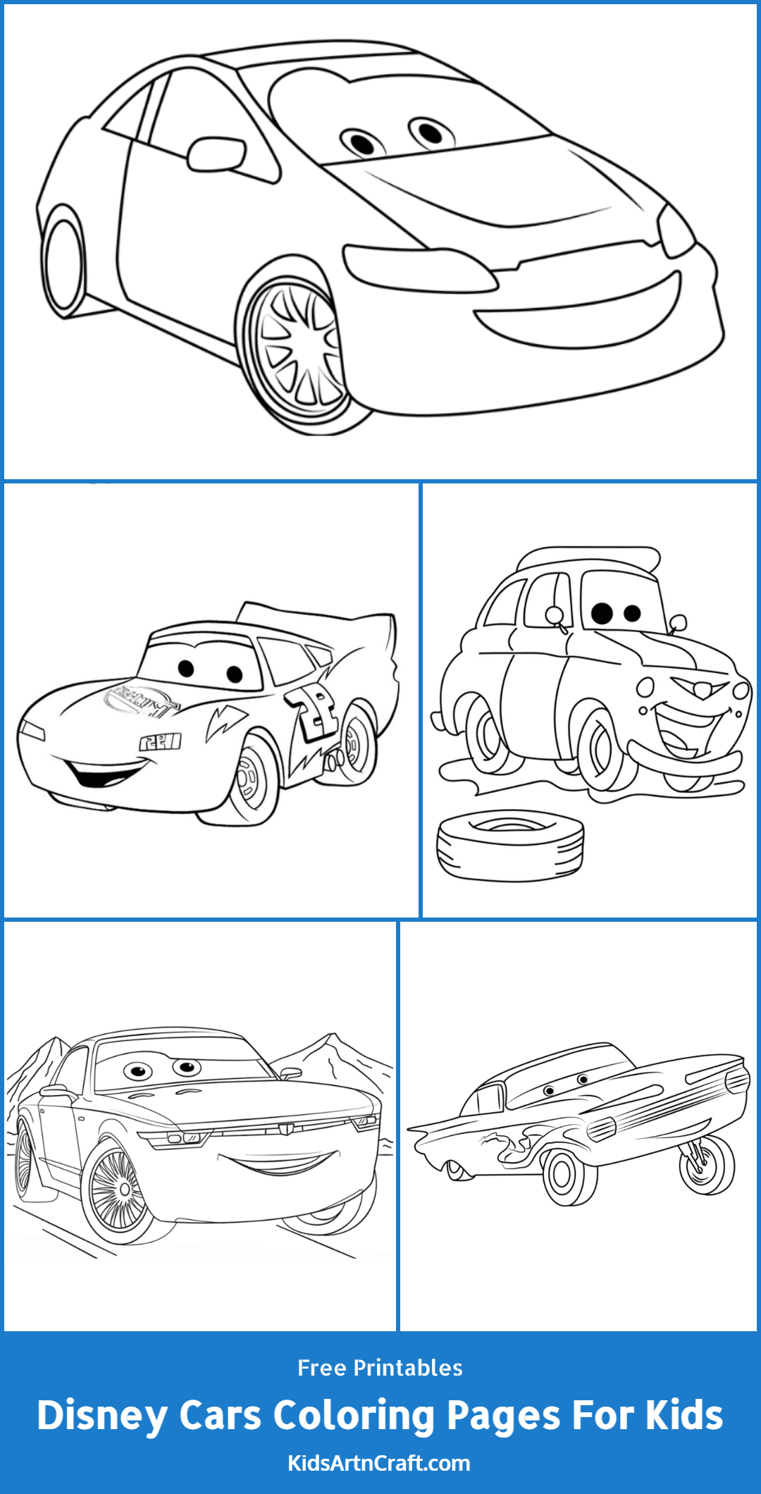 90 Printable Disney Cars Coloring Book 29