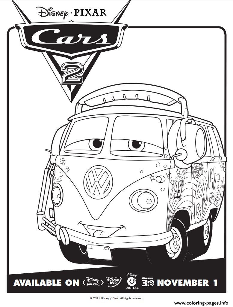 90 Printable Disney Cars Coloring Book 4