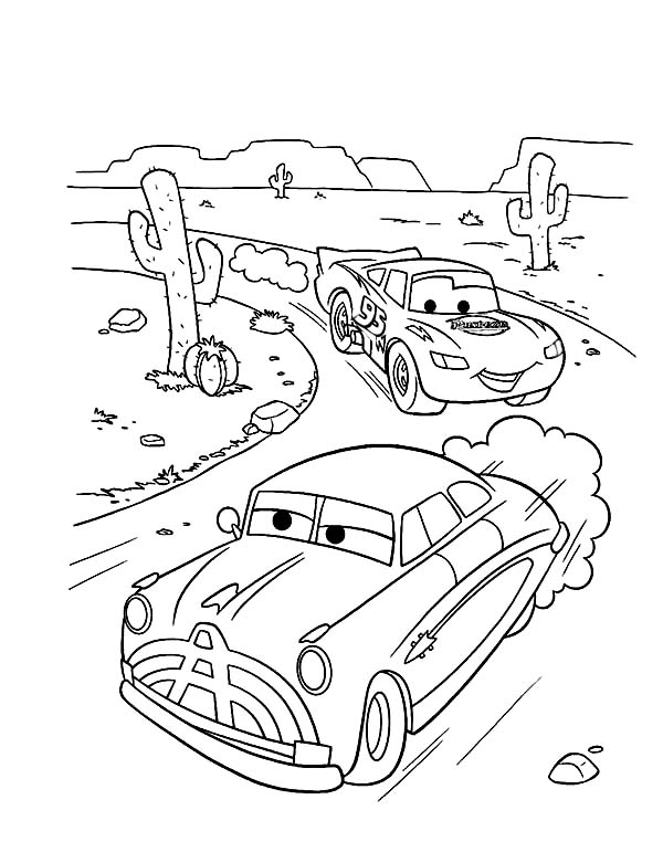 90 Printable Disney Cars Coloring Book 42