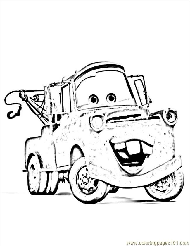 90 Printable Disney Cars Coloring Book 52