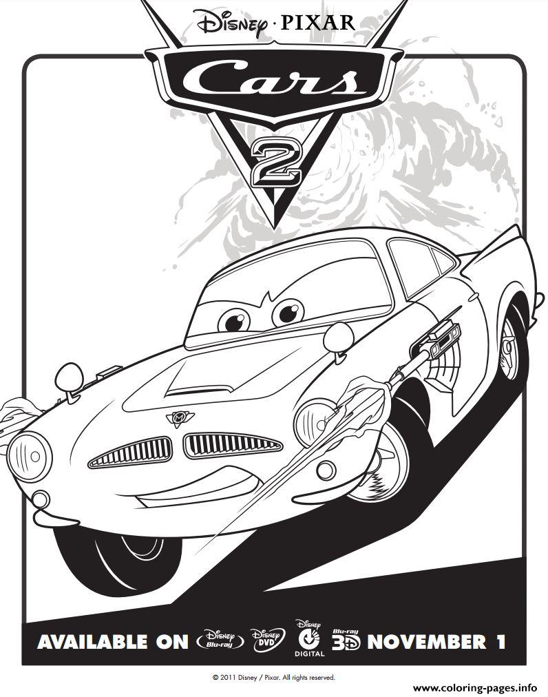 90 Printable Disney Cars Coloring Book 60