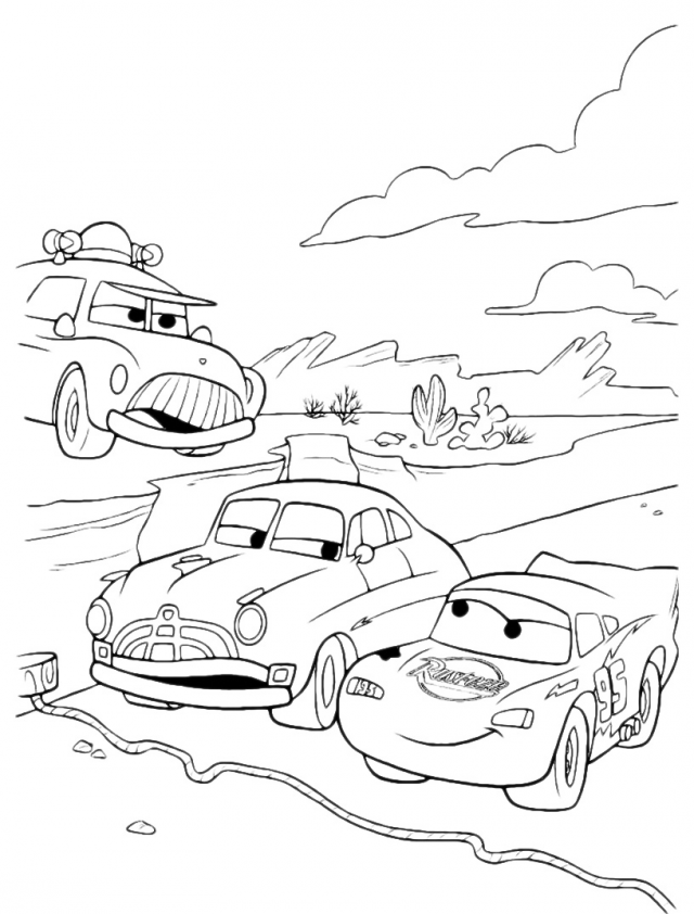 90 Printable Disney Cars Coloring Book 75