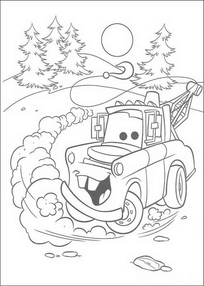 90 Printable Disney Cars Coloring Book 76