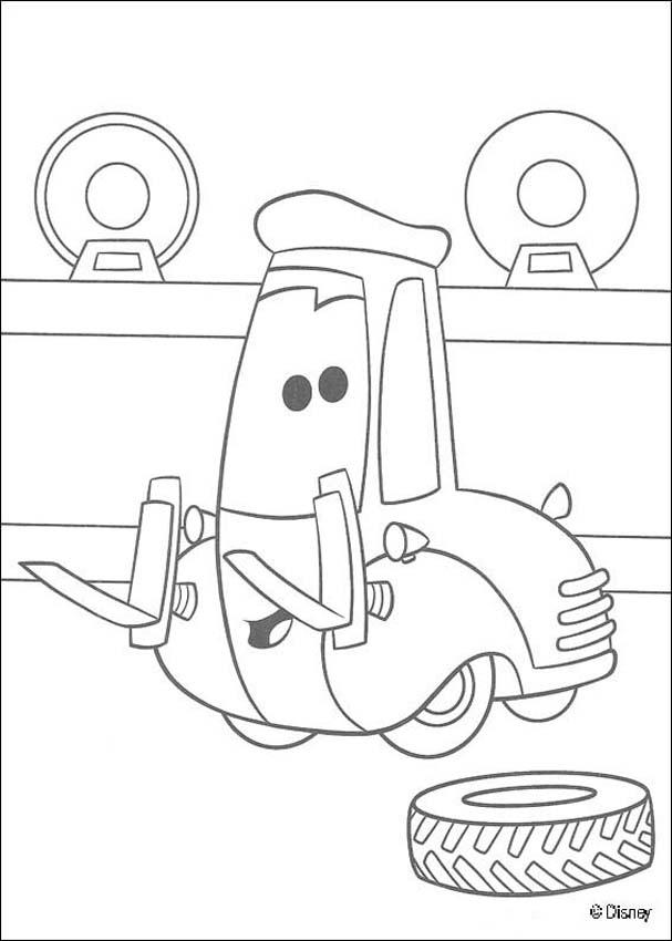 90 Printable Disney Cars Coloring Book 78