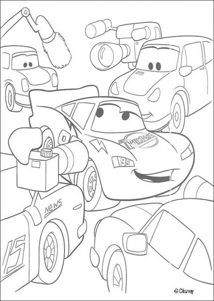 90 Printable Disney Cars Coloring Book 79