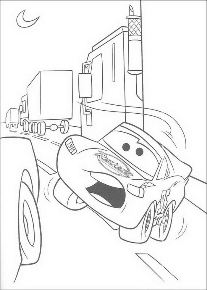 90 Printable Disney Cars Coloring Book 81