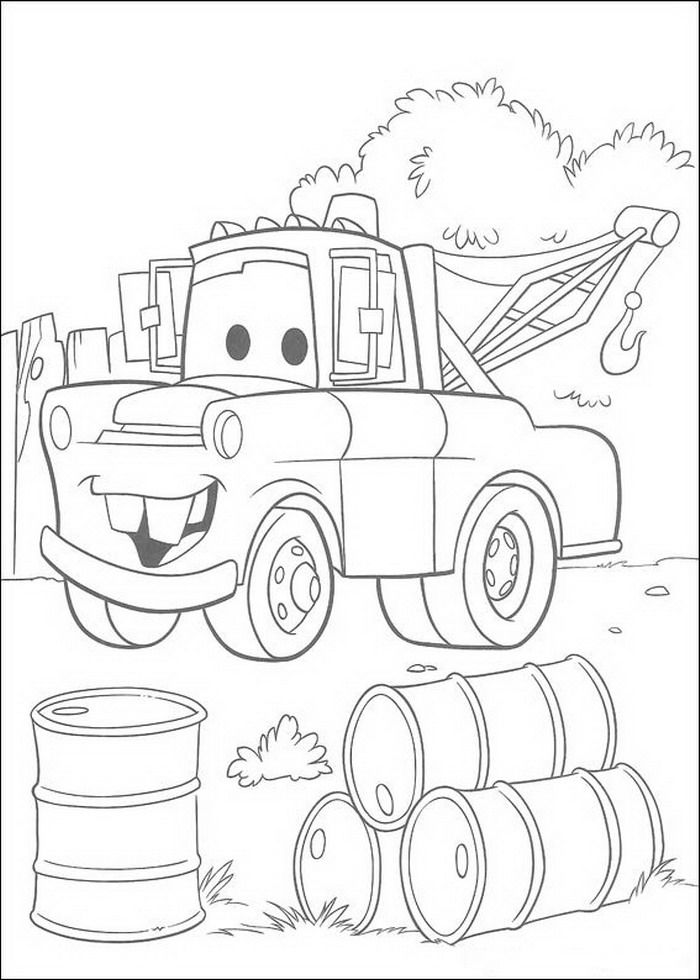 90 Printable Disney Cars Coloring Book 87