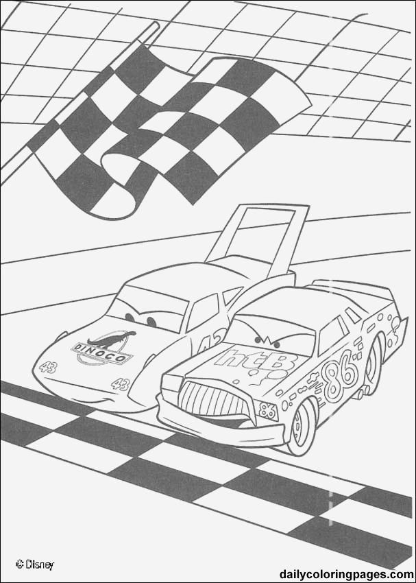 90 Printable Disney Cars Coloring Book 88