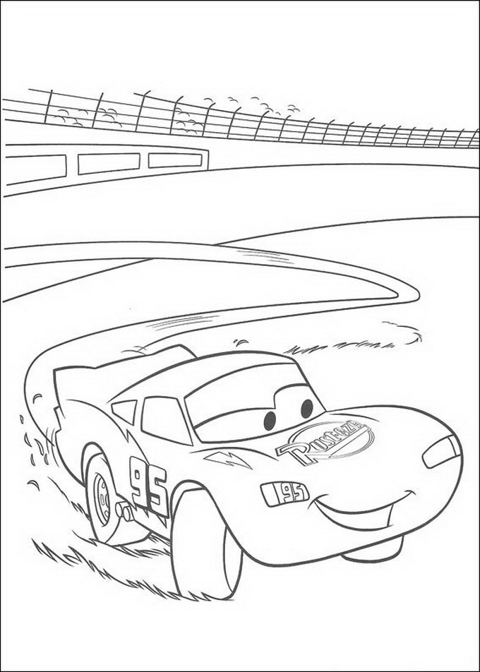 90 Printable Disney Cars Coloring Book 92