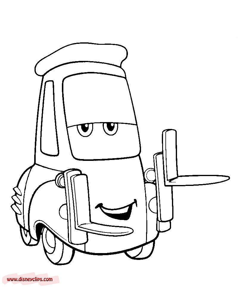 90 Printable Disney Cars Coloring Book 94