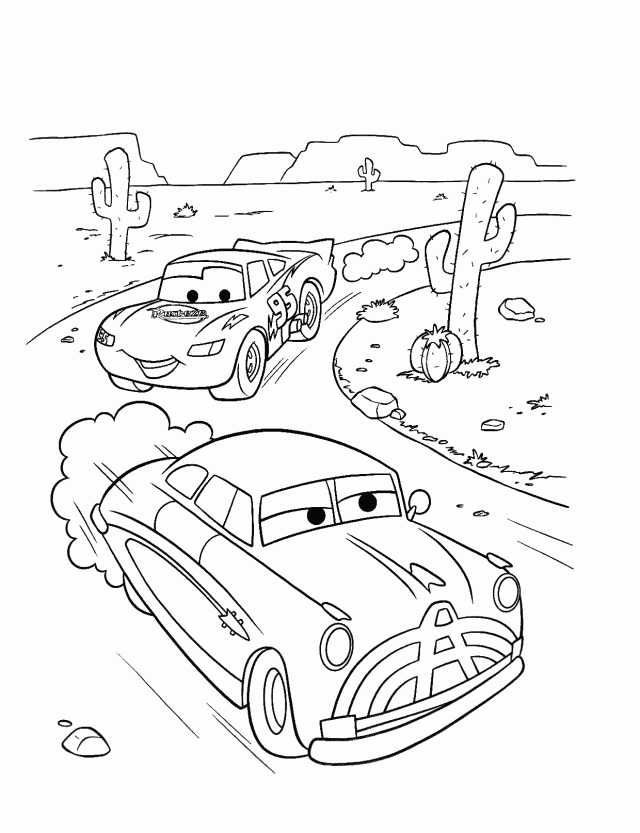 90 Printable Disney Cars Coloring Book 95