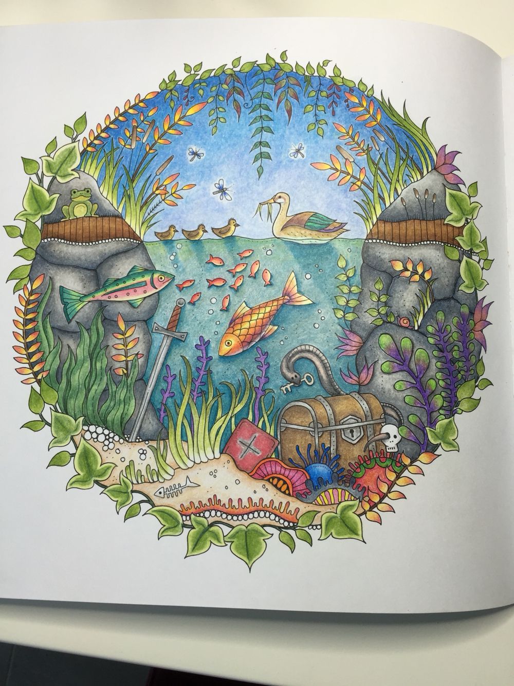 90 Printable Enchanted Forest Coloring Book 10