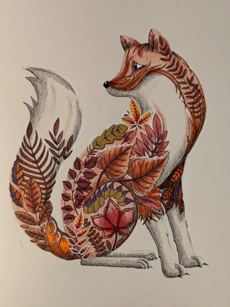 90 Printable Enchanted Forest Coloring Book 13