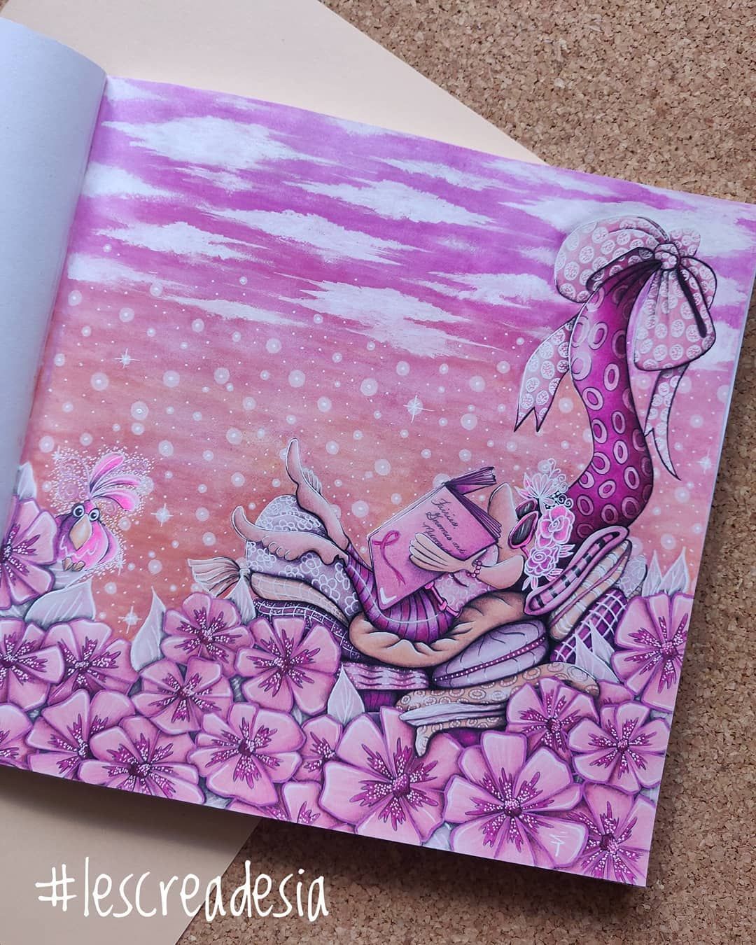 90 Printable Enchanted Forest Coloring Book 15