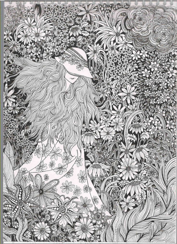 90 Printable Enchanted Forest Coloring Book 29