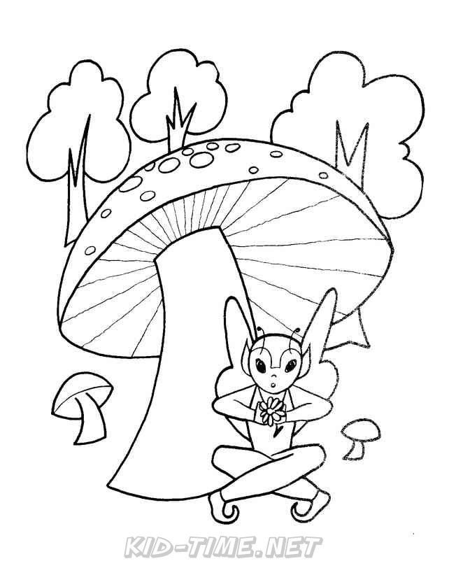 90 Printable Enchanted Forest Coloring Book 35