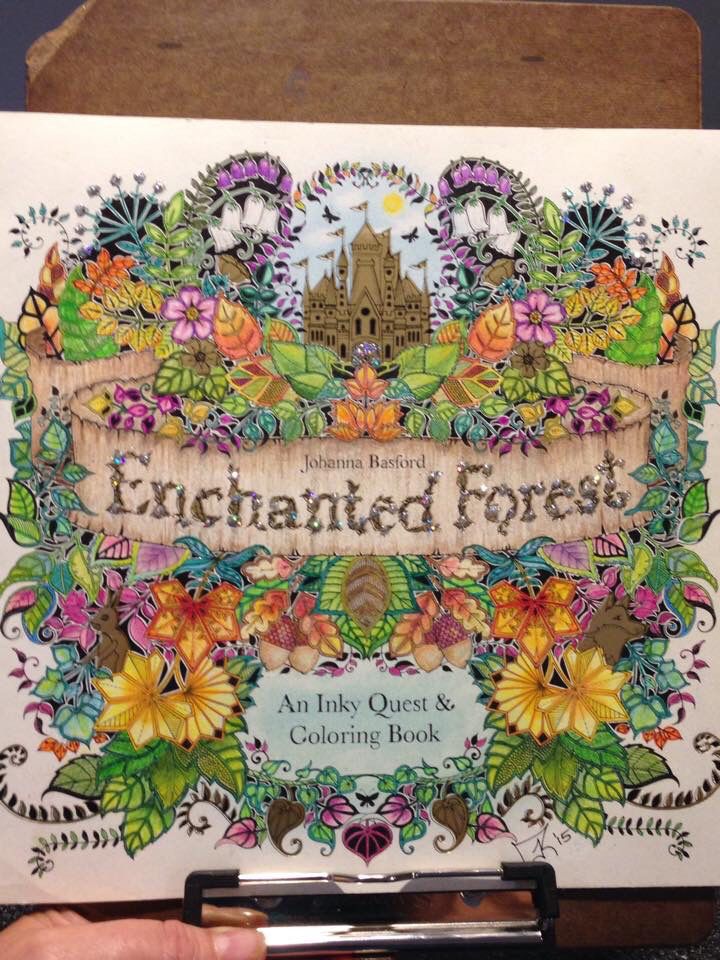 90 Printable Enchanted Forest Coloring Book 5