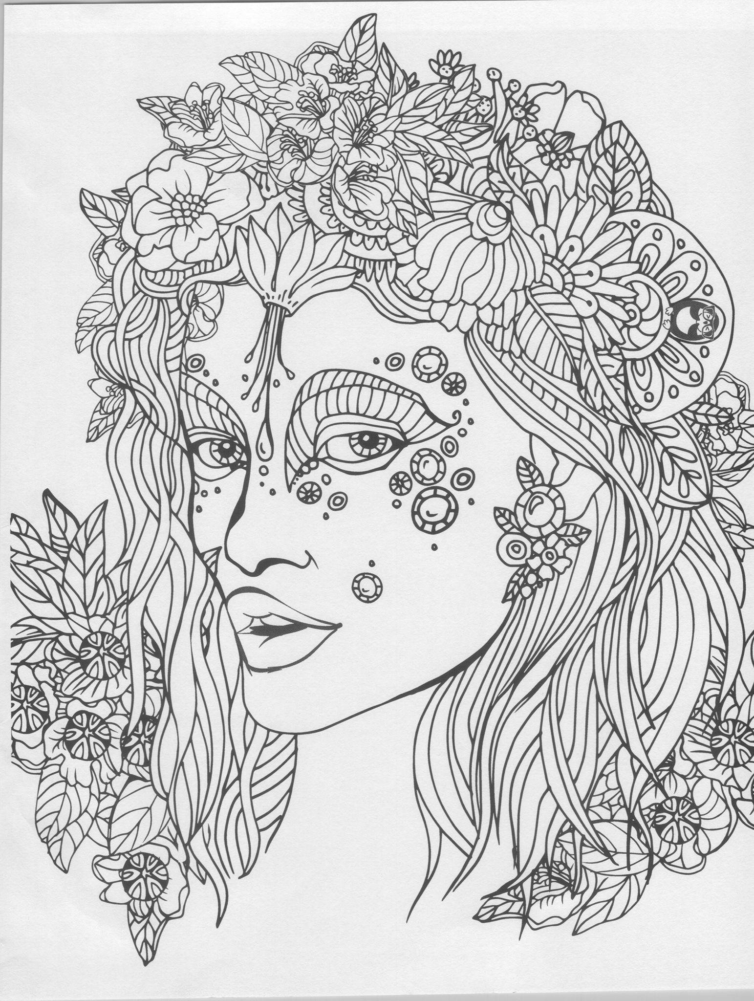 90 Printable Enchanted Forest Coloring Book 55