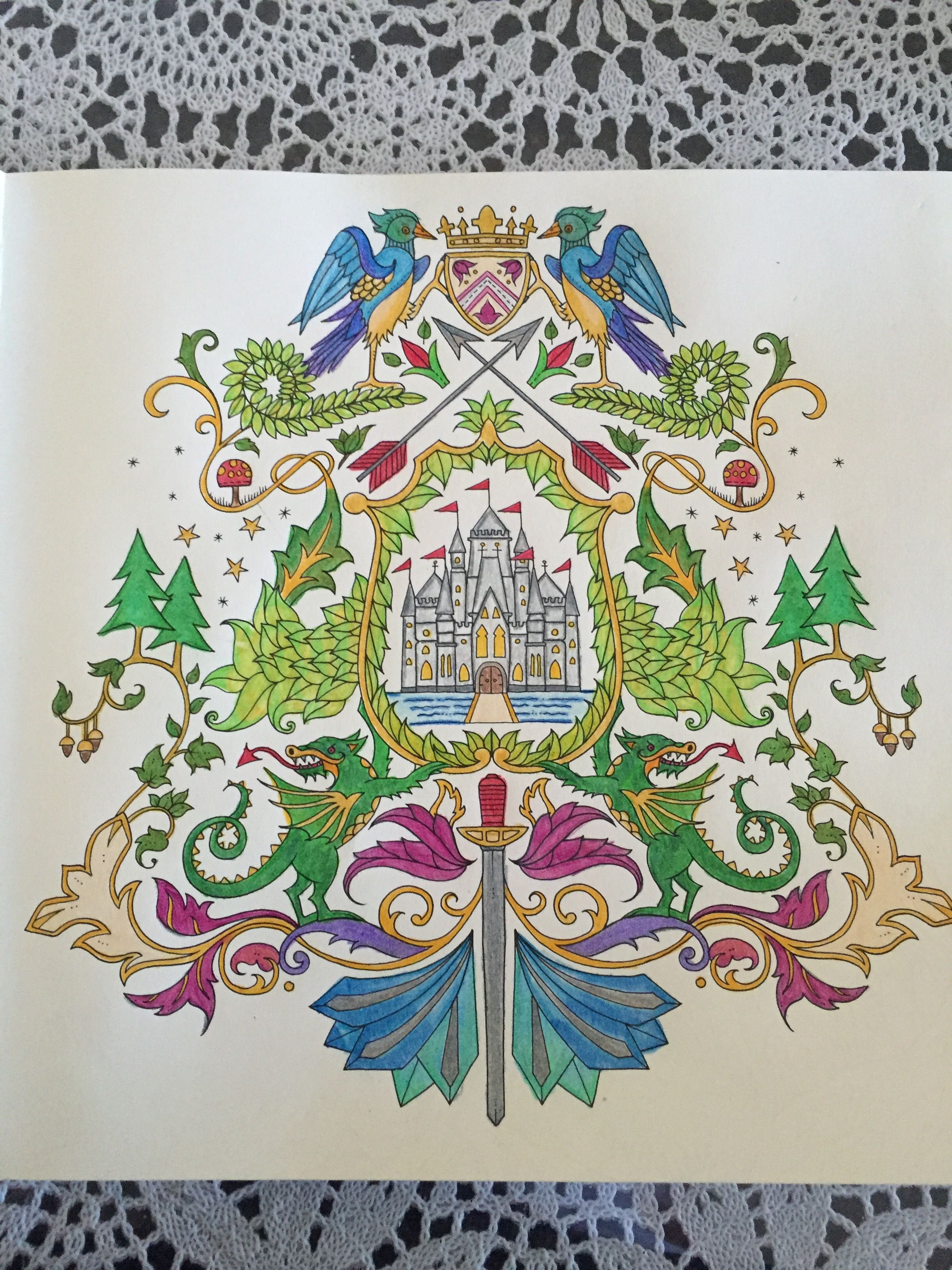 90 Printable Enchanted Forest Coloring Book 60