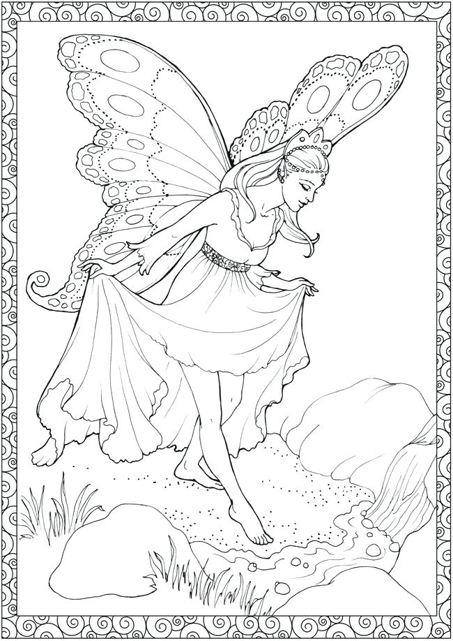 90 Printable Enchanted Forest Coloring Book 84