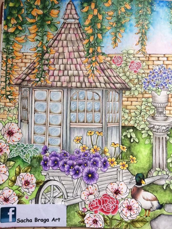 90 Printable Enchanted Forest Coloring Book 86