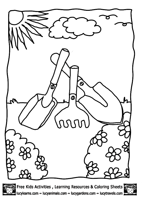 90 Printable Garden Coloring Pages 11