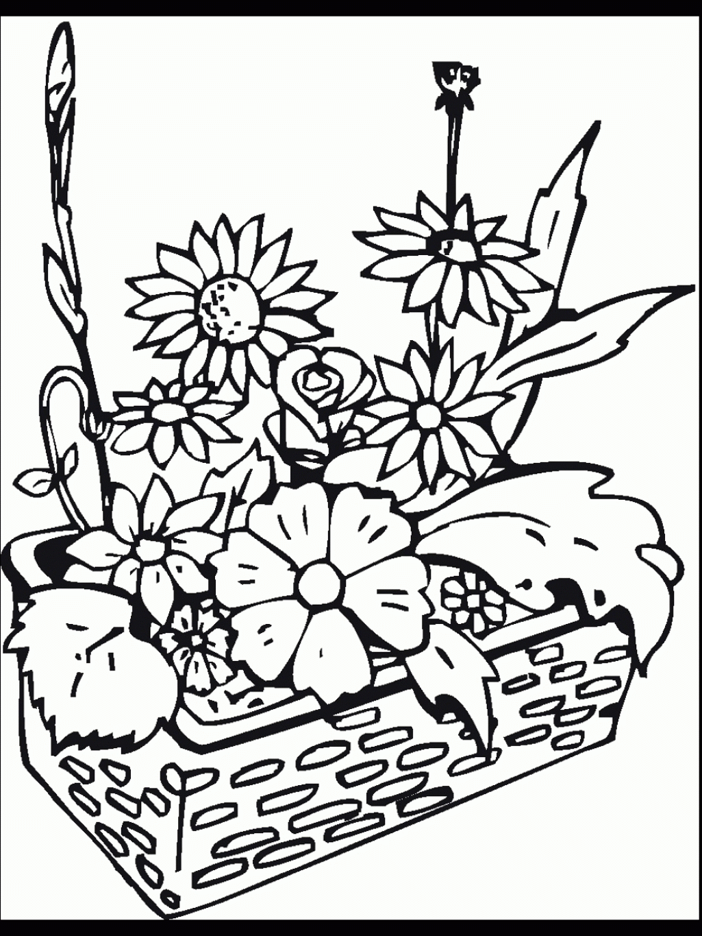 90 Printable Garden Coloring Pages 14