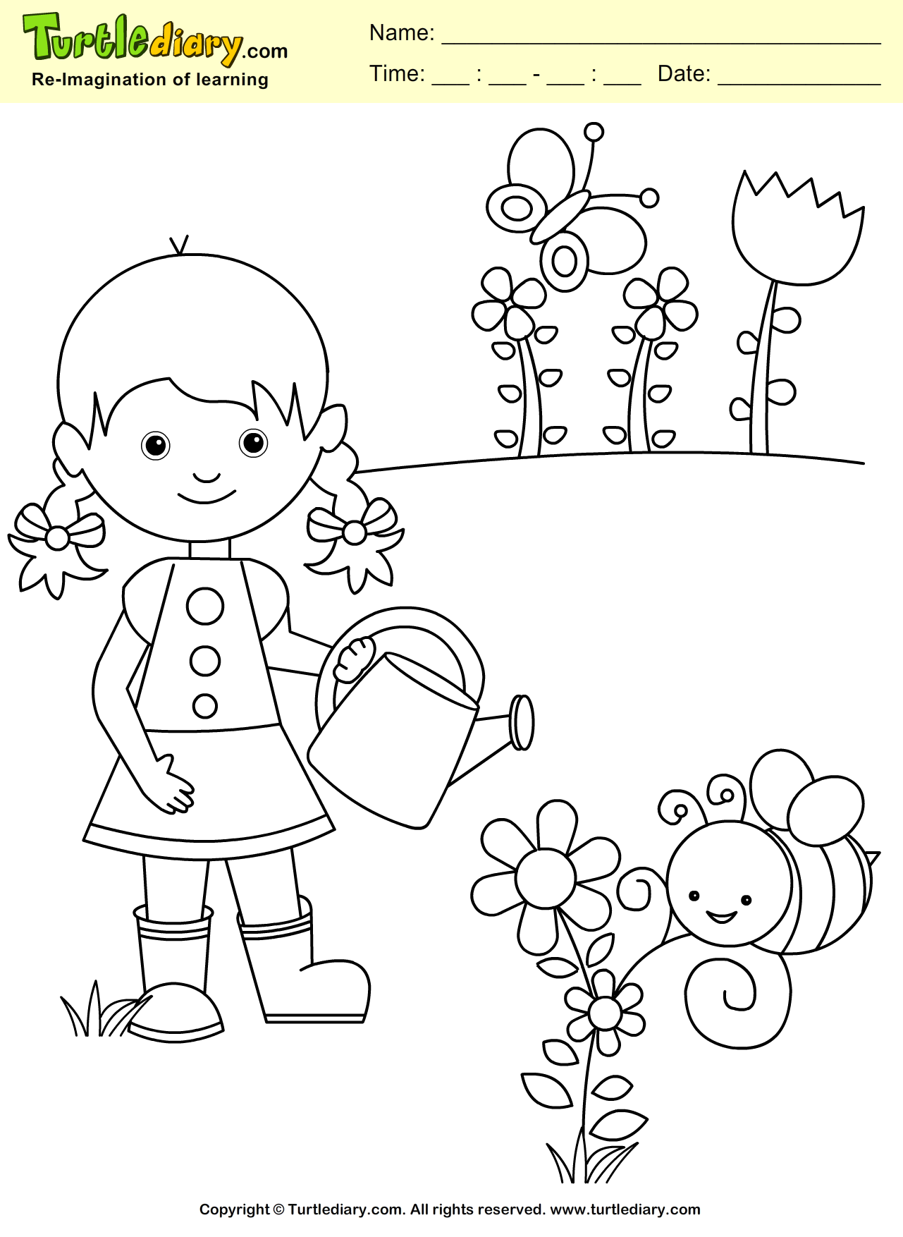 90 Printable Garden Coloring Pages 16