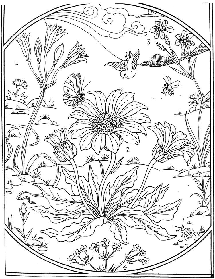 90 Printable Garden Coloring Pages 19