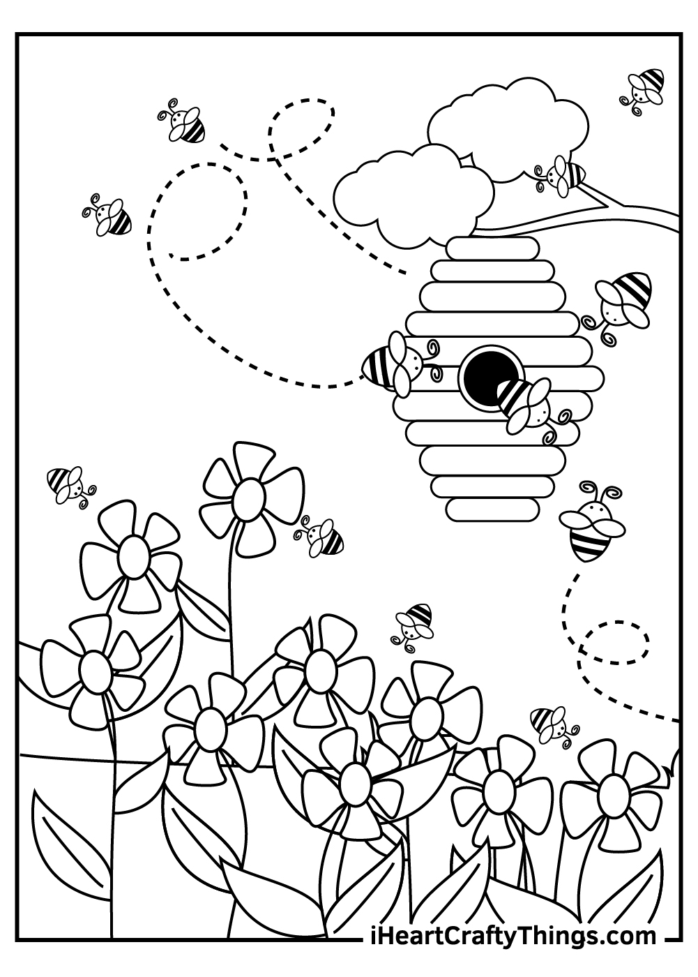 90 Printable Garden Coloring Pages 25