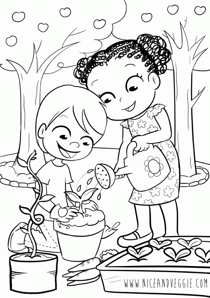 90 Printable Garden Coloring Pages 27