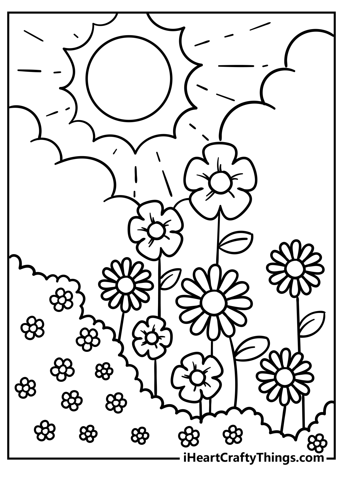 90 Printable Garden Coloring Pages 28