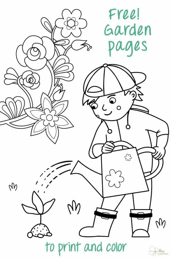 90 Printable Garden Coloring Pages 41