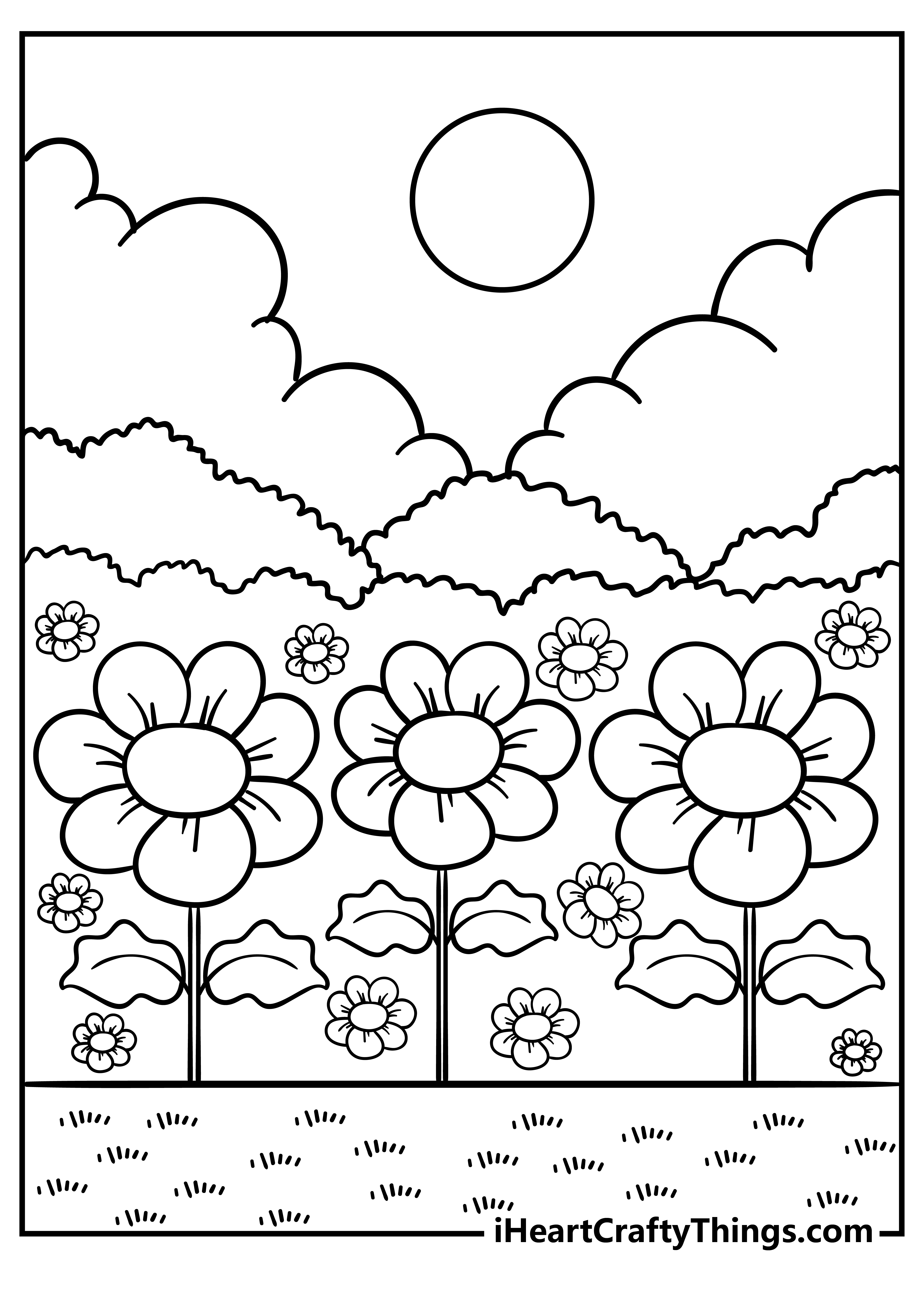 90 Printable Garden Coloring Pages 45