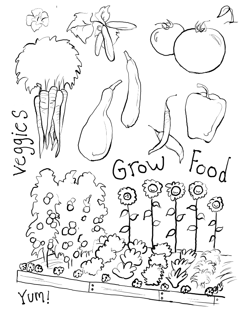 90 Printable Garden Coloring Pages 51
