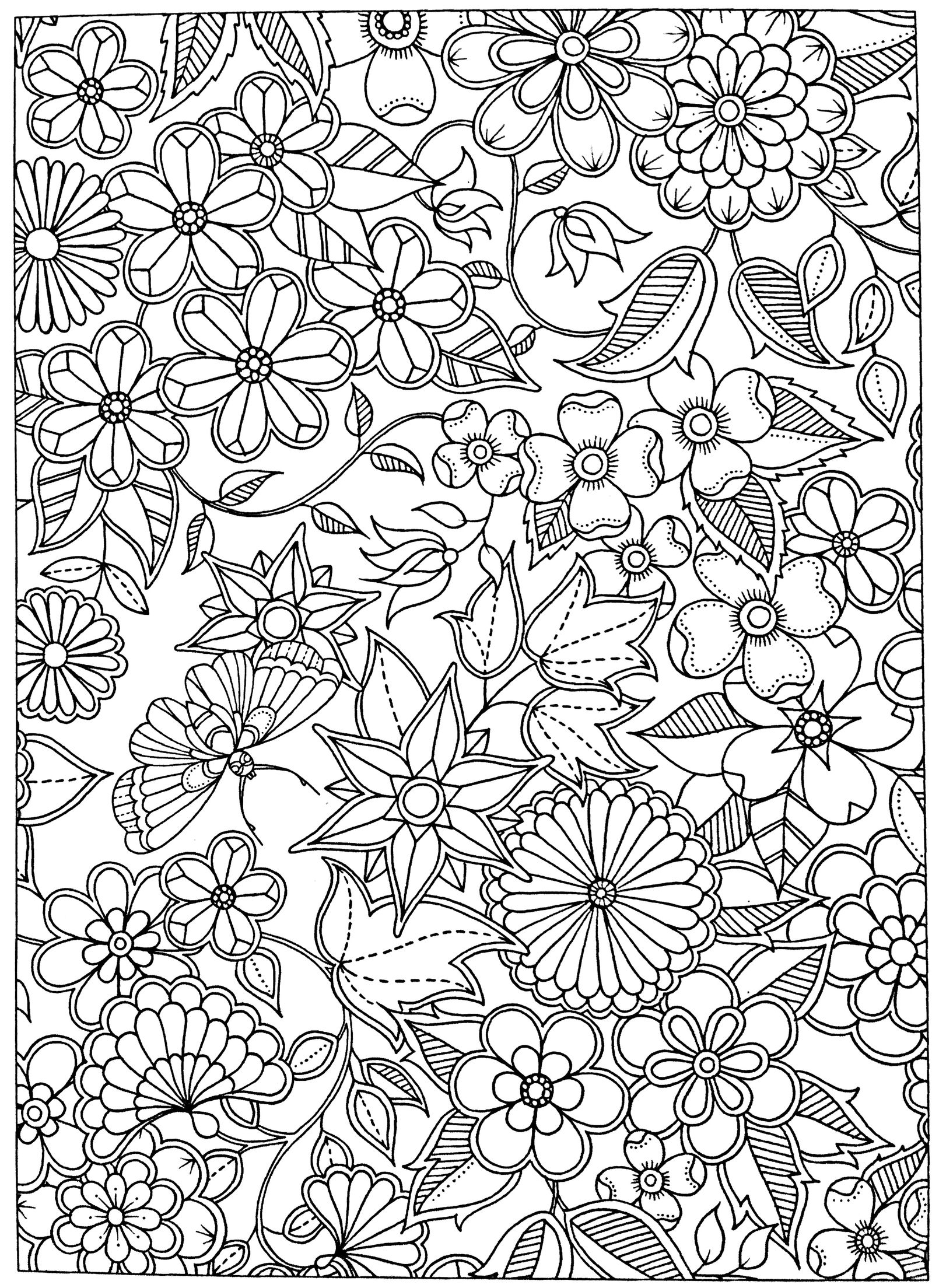 90 Printable Garden Coloring Pages 57
