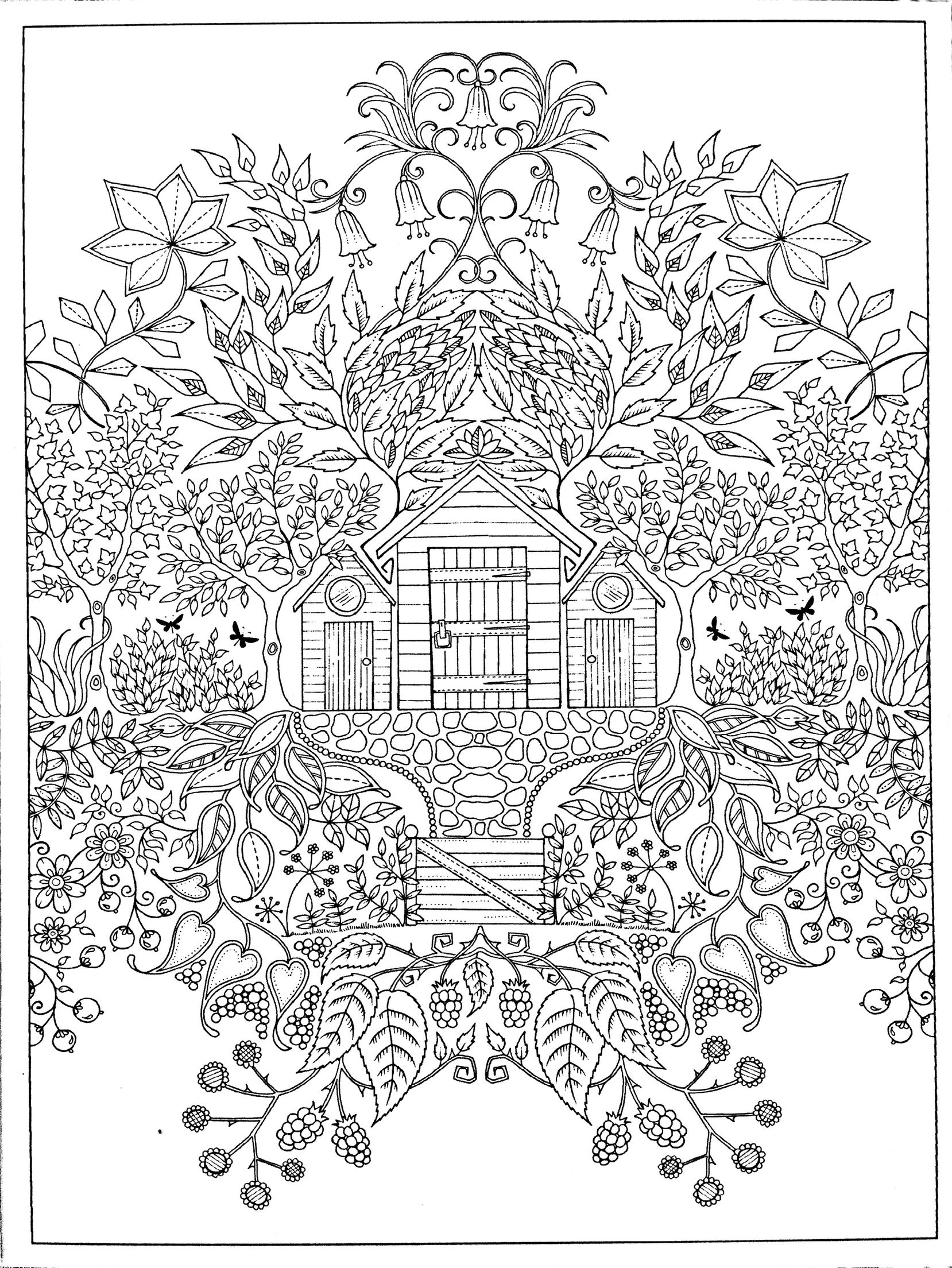90 Printable Garden Coloring Pages 65