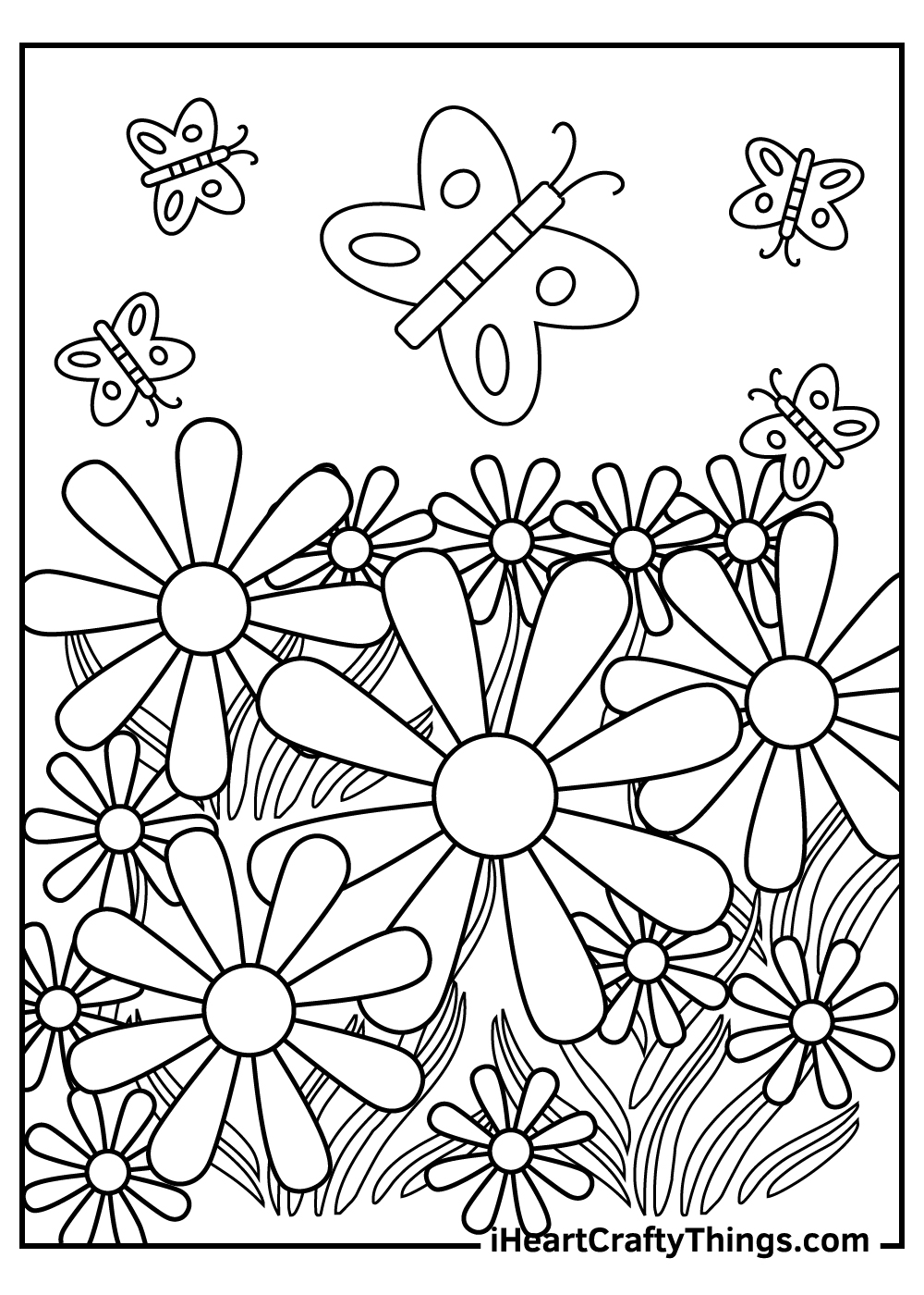 90 Printable Garden Coloring Pages 70