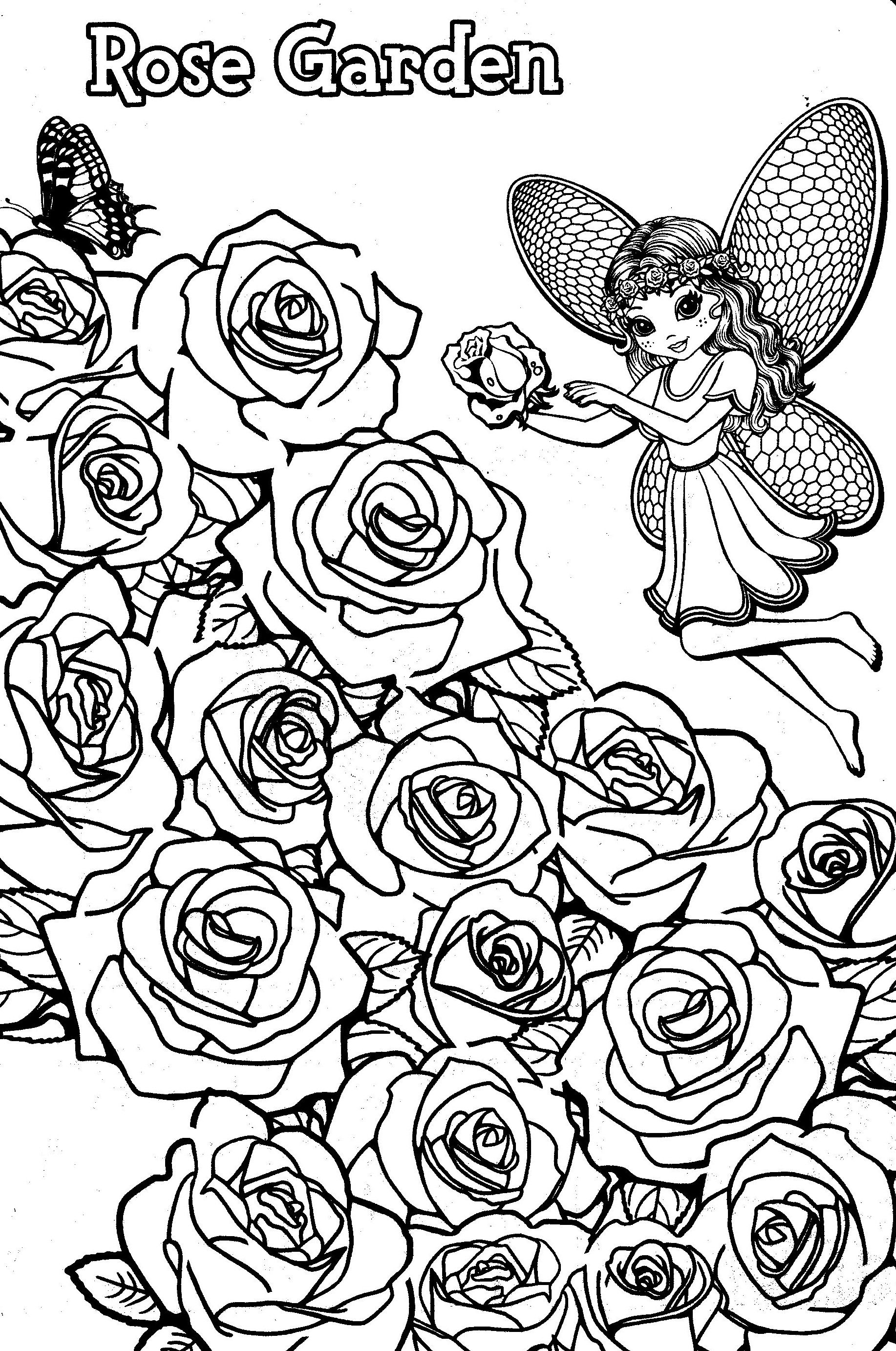 90 Printable Garden Coloring Pages 72