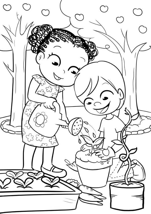 90 Printable Garden Coloring Pages 73