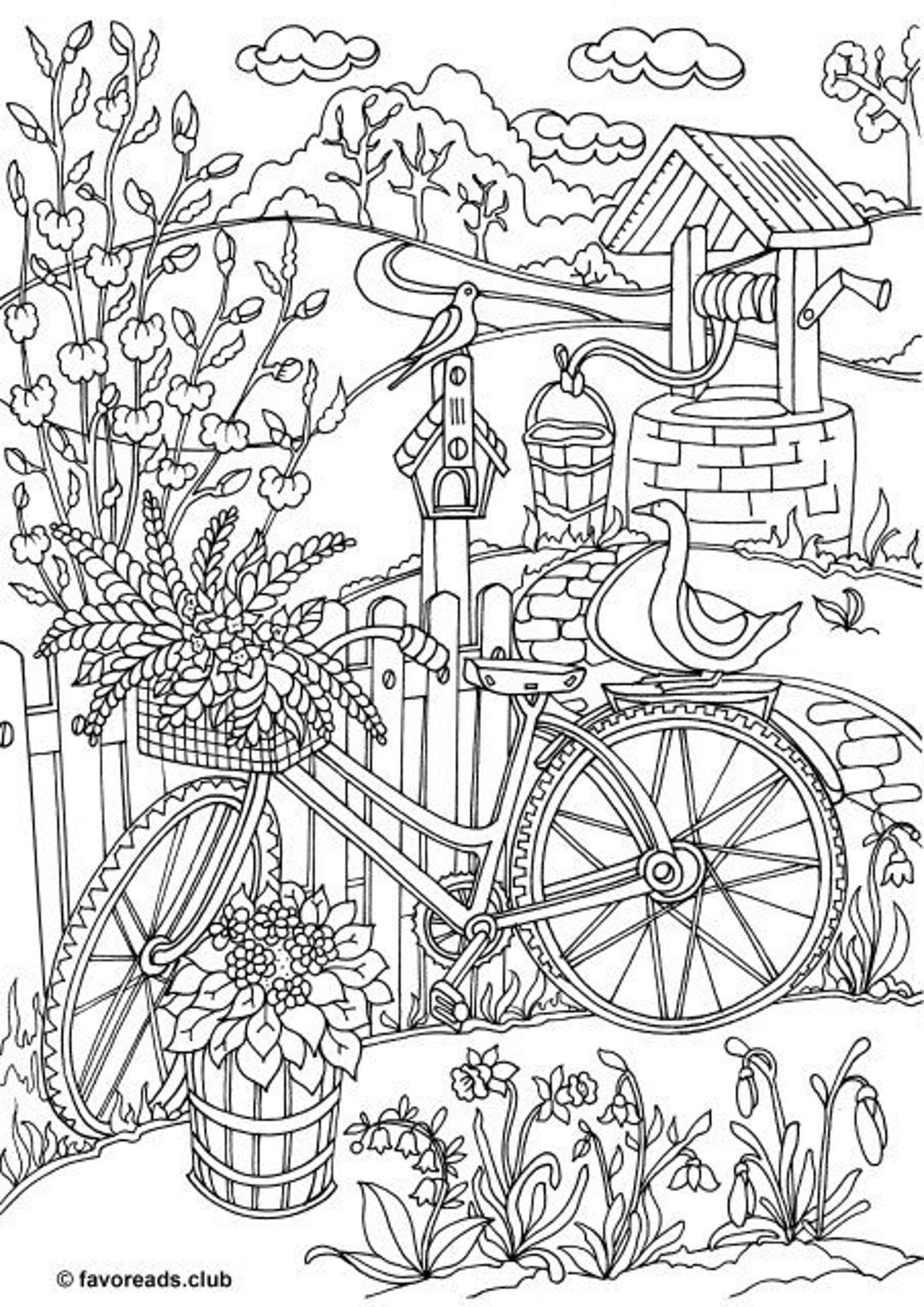 90 Printable Garden Coloring Pages 76