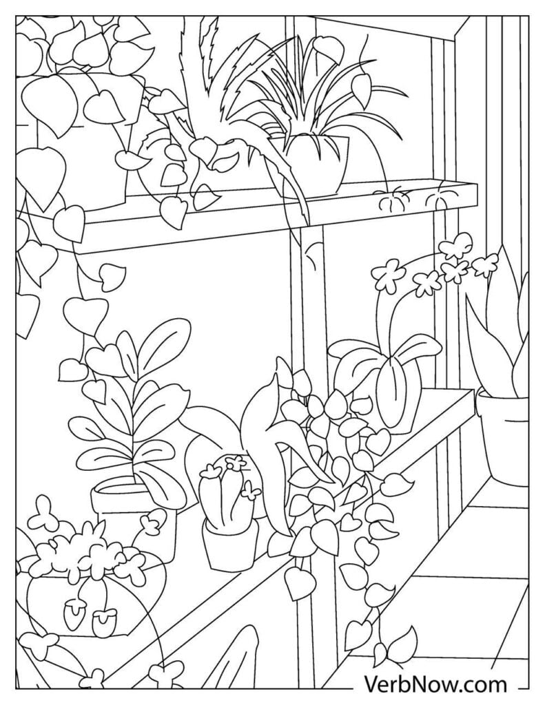 90 Printable Garden Coloring Pages 79