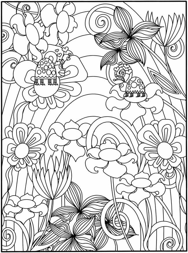 90 Printable Garden Coloring Pages 86
