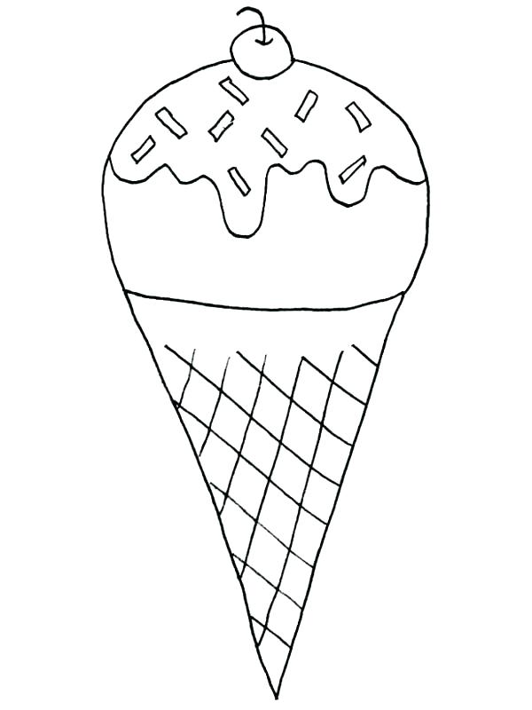 90 Printable Ice Cream Cone Coloring Pages 36
