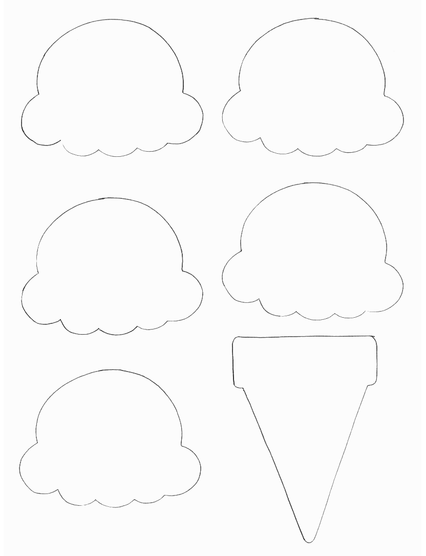 90 Printable Ice Cream Cone Coloring Pages 38