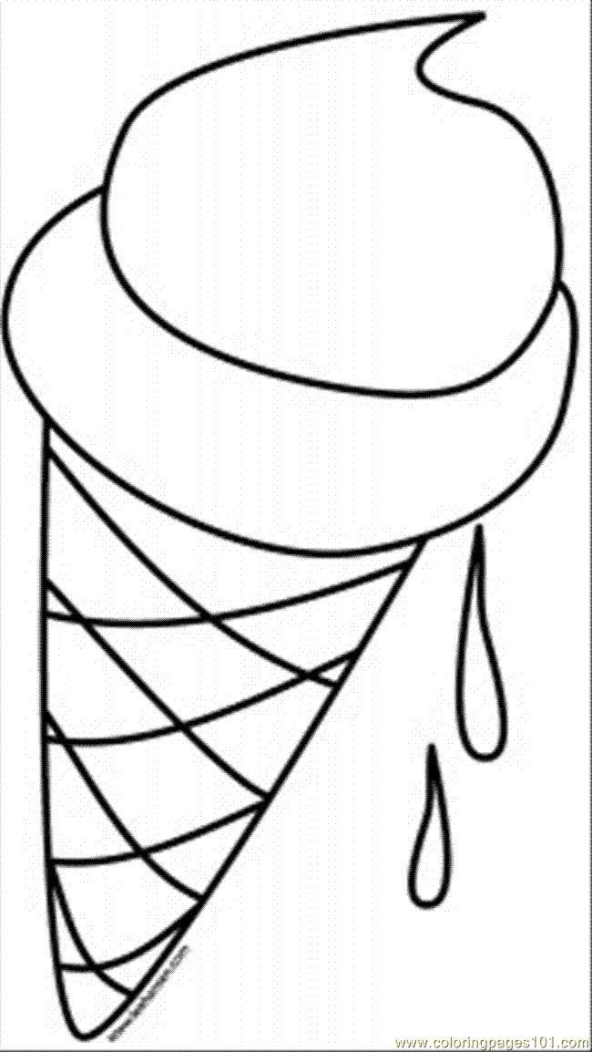 90 Printable Ice Cream Cone Coloring Pages 44