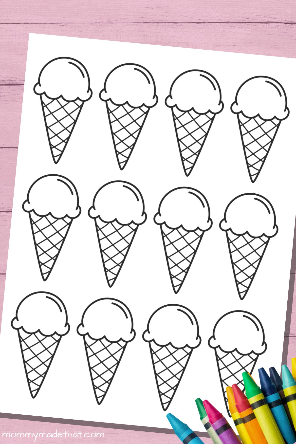 90 Printable Ice Cream Cone Coloring Pages 56