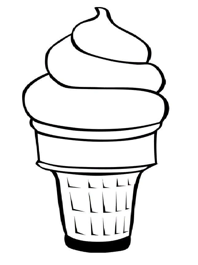 90 Printable Ice Cream Cone Coloring Pages 77