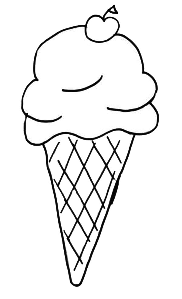 90 Printable Ice Cream Cone Coloring Pages 79